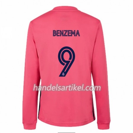 Real Madrid Karim Benzema 9 Auswärts Trikotsatz 2020/21 Langarm